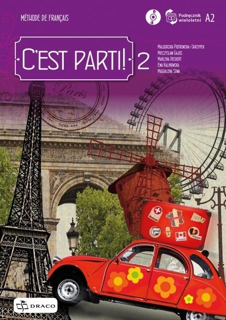 Kniha C'est Parti ! 2 Podręcznik + CD Praca Zbiorowa