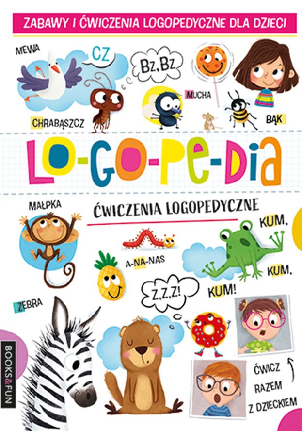 Kniha Logopedia Ćwiczenia 