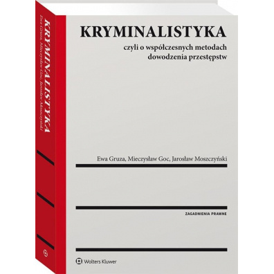Könyv Kryminalistyka Goc Mieczysław
