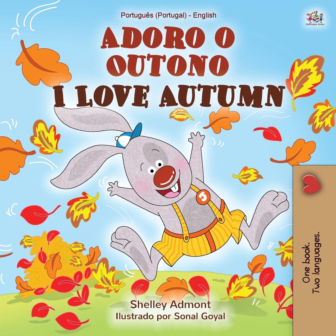 Kniha I Love Autumn (Portuguese English Bilingual Book for Kids - Portugal) Kidkiddos Books