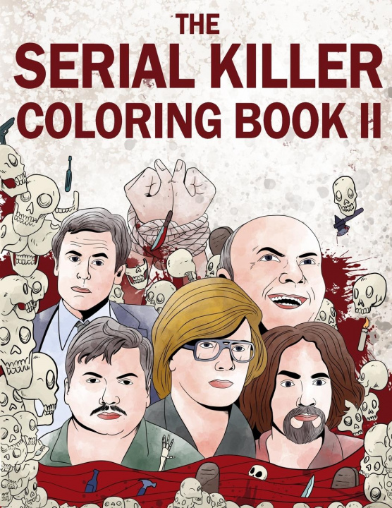 Книга Serial Killer Coloring Book II 