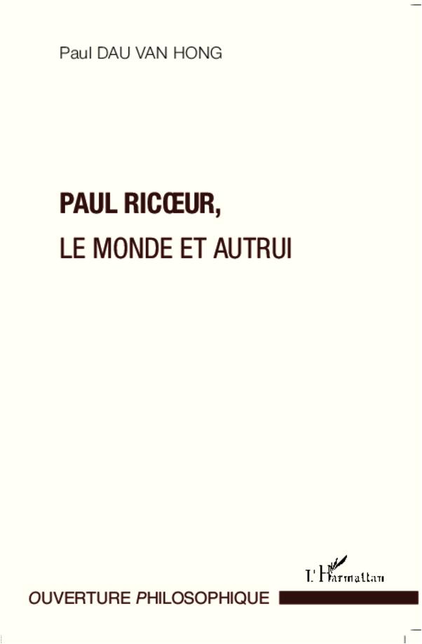 Kniha Paul Ricoeur 