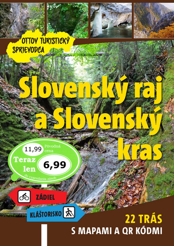 Tlačovina Slovenský raj a Slovenský kras Ottov turistický sprievodca 