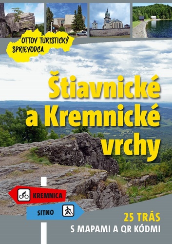 Materiale tipărite Štiavnické a Kremnické vrchy Ottov turistický sprievodca 