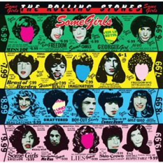 Carte Some Girls Rolling Stones