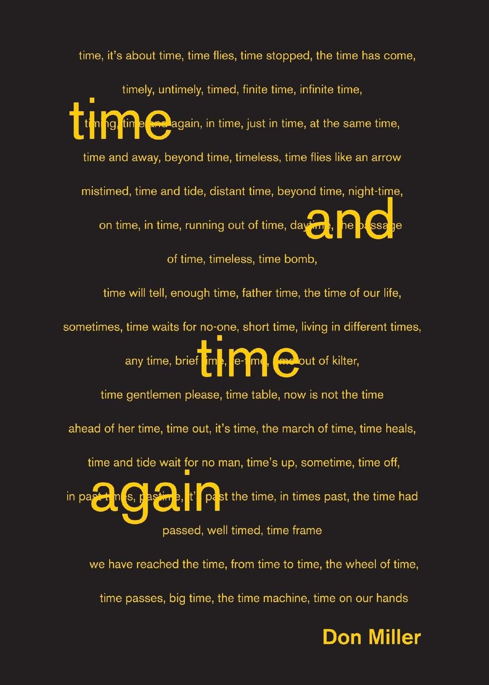 Book Time and Time Again Don Miller