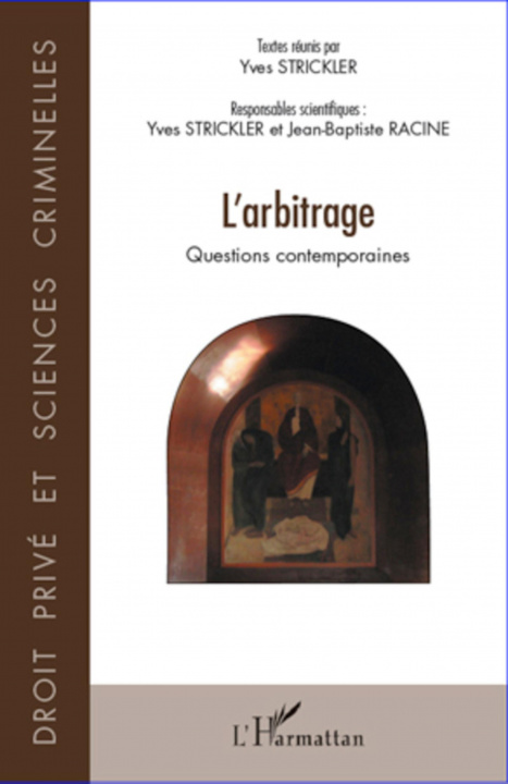 Book L'arbitrage Strickler