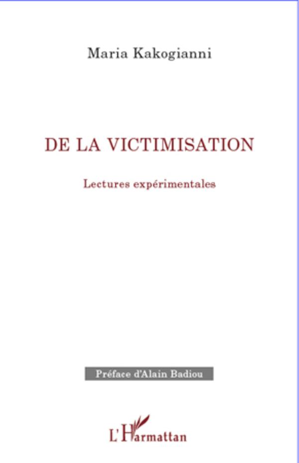 Book De la victimisation Kakogianni