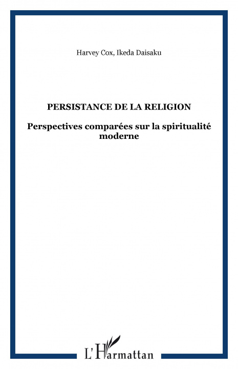 Kniha Persistance de la religion Ikeda Daisaku