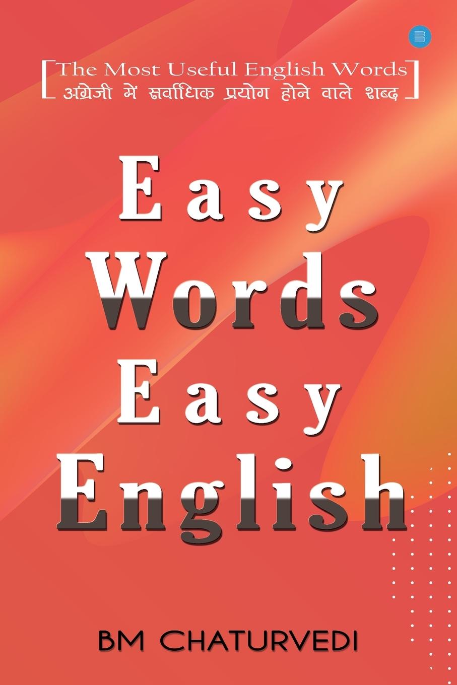 Libro Easy Words Easy English Bal Mukund Chaturvedi