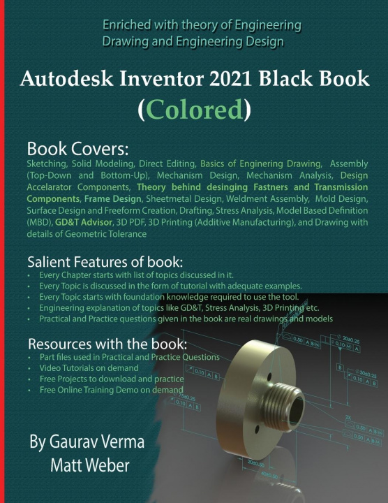 Carte Autodesk Inventor 2021 Black Book (Colored) Matt Weber