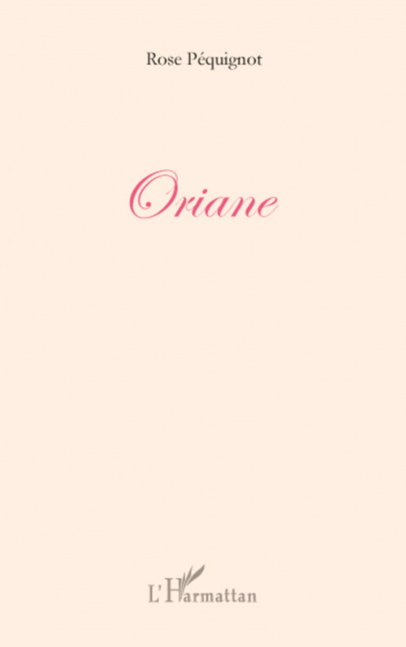 Βιβλίο ORIANE Pequignot