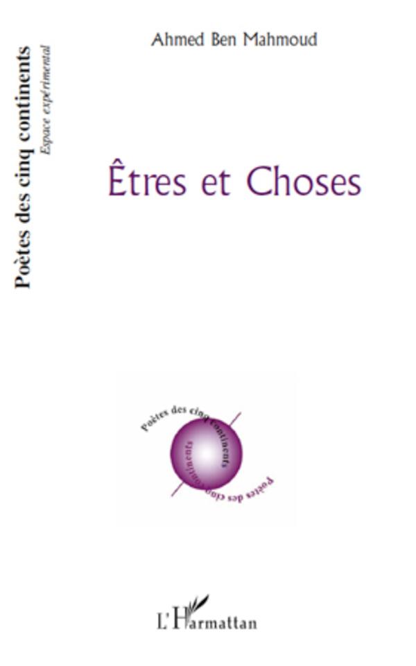Boek Etres et choses Ben Mahmoud