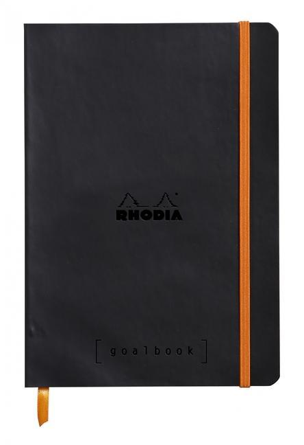 Hra/Hračka Rhodia Goalbook 6 X 8 1/4 A5 Black Cover Bullet Journal 