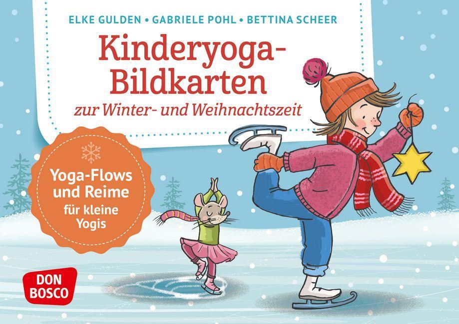 Játék Kinderyoga-Bildkarten zur Winter- und Weihnachtszeit Gabriele Pohl