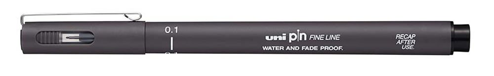 Kniha UNI voděodolný liner - tmavě šedý 0,1 mm 