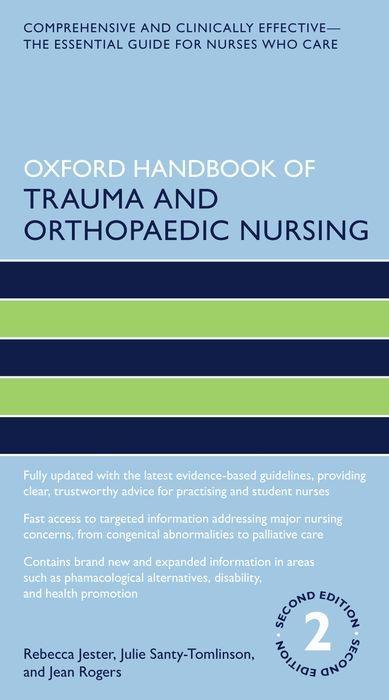 Kniha Oxford Handbook of Trauma and Orthopaedic Nursing Jester