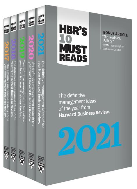 Könyv 5 Years of Must Reads from HBR: 2021 Edition (5 Books) Michael E. Porter