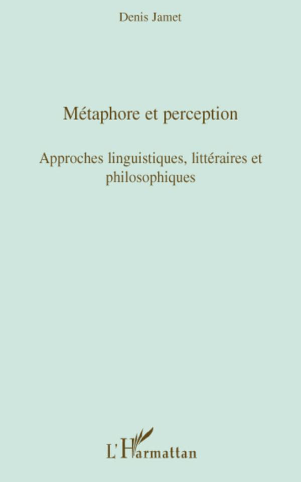 Book Métaphore et perception Jamet
