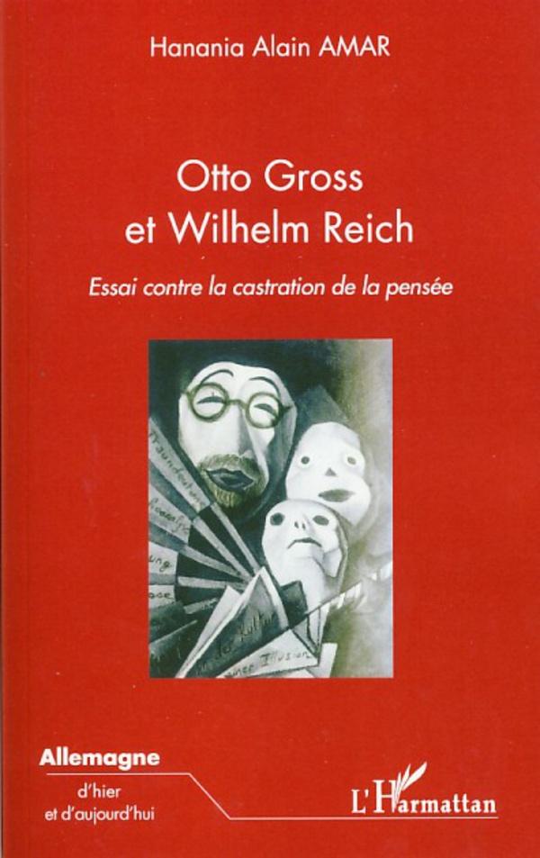 Livre Otto Gross et Wilhelm Reich 