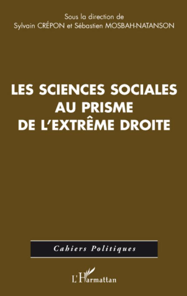 Kniha Les sciences sociales au prisme de l'extr?me droite Sylvain Crépon