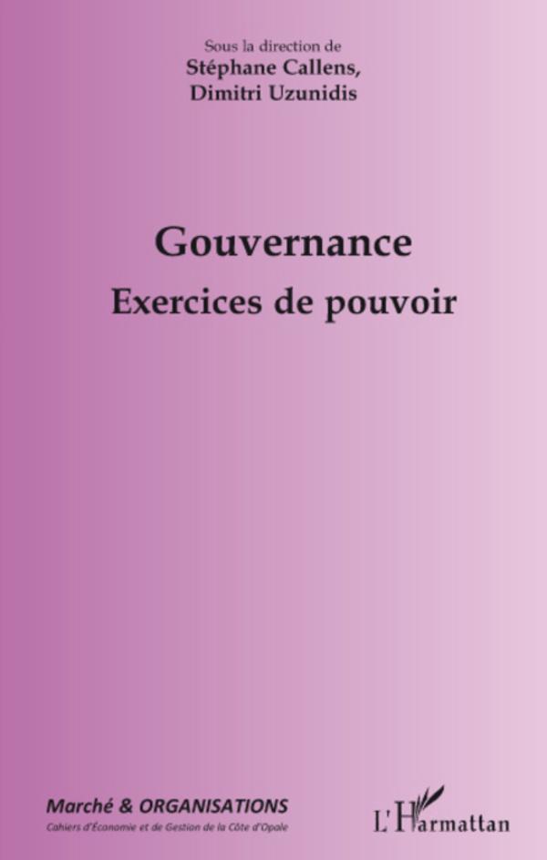 Buch Gouvernance Stéphane Callens