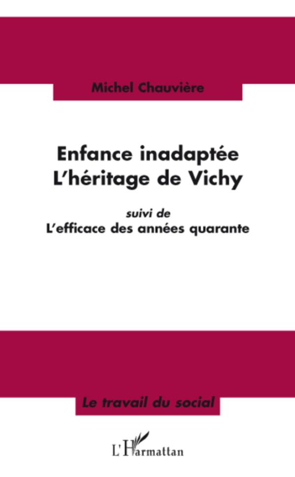 Knjiga Enfance inadaptée Chauviere