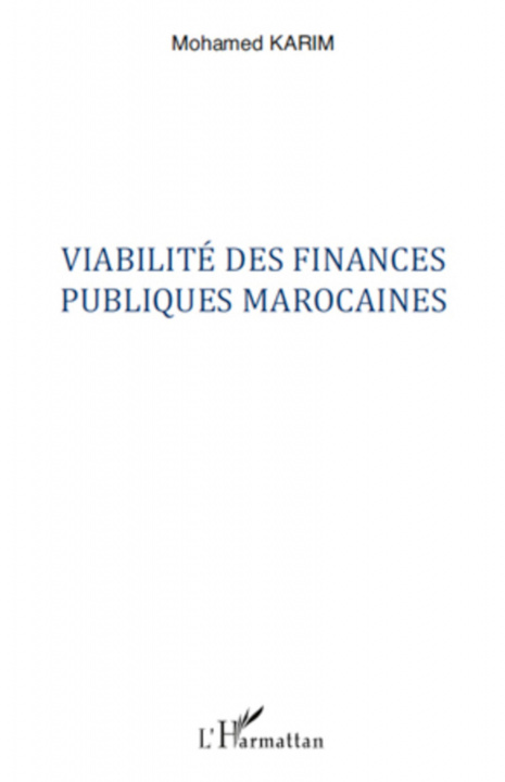 Książka Viabilité des finances publiques marocaines 