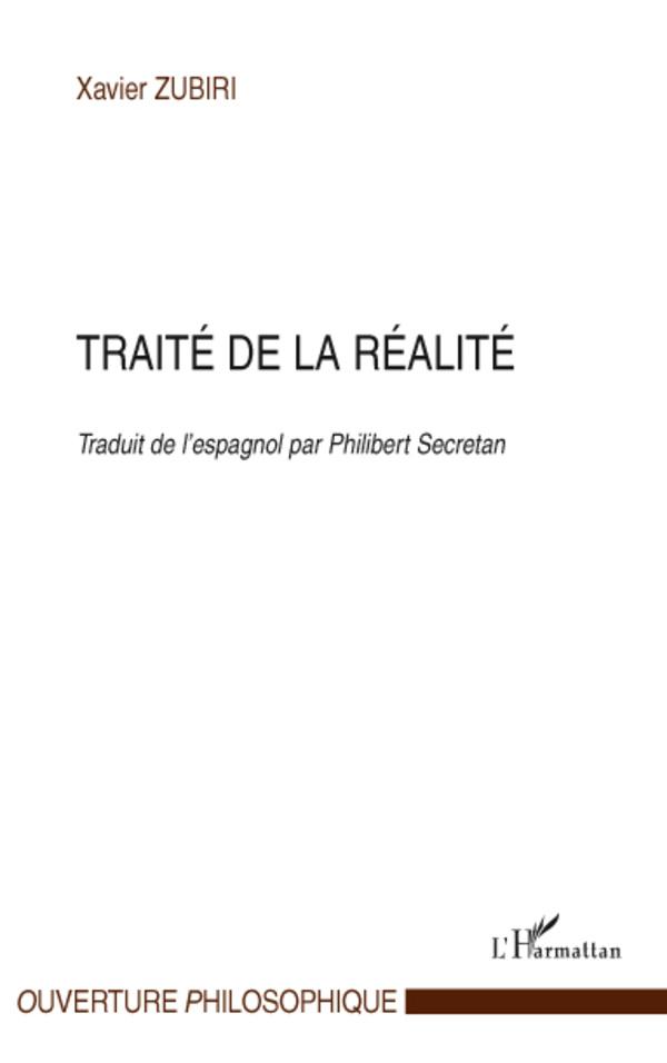 Buch Traité de la réalité Zubiri