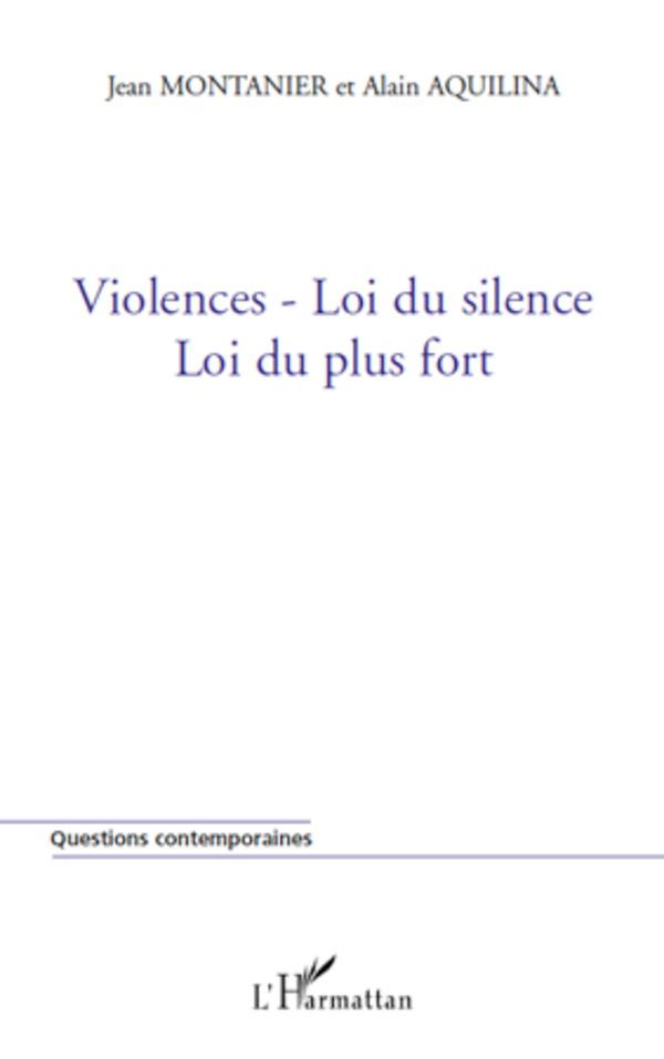 Carte Violences-Loi du silence Jean Montanier
