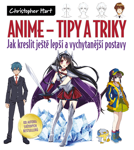 Book Anime - Tipy a triky Christopher Hart