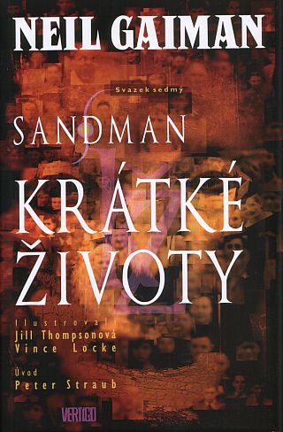 Book Sandman 7 - Krátké životy Neil Gaiman