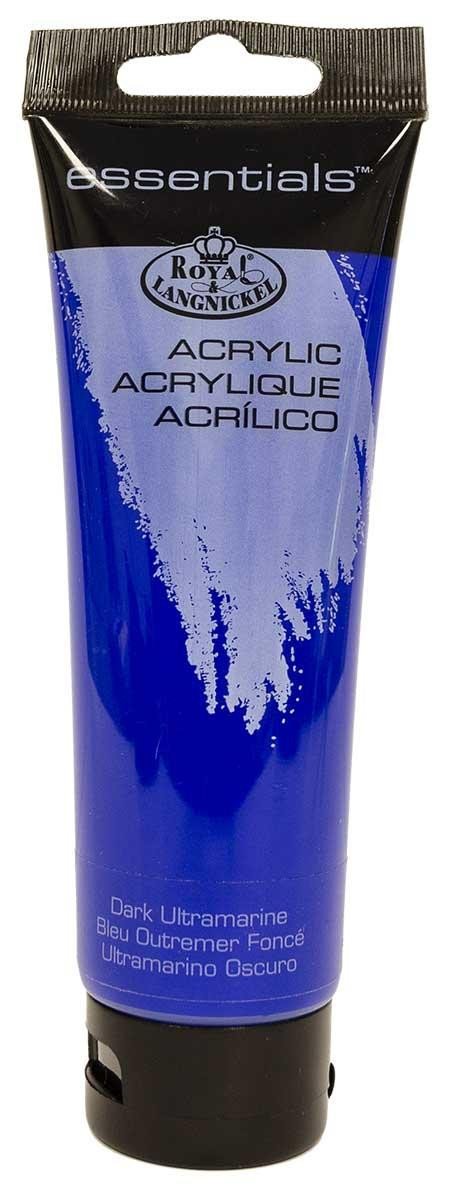 Książka Royal & Langnickel Akrylová barva 120ml DARK ULTRAMARINE 