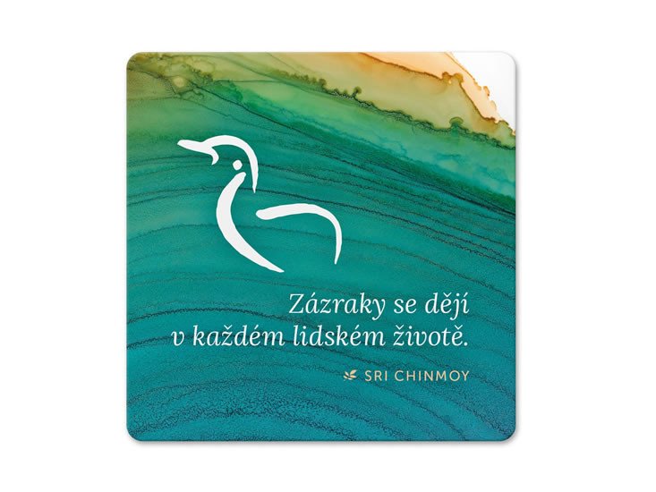 Book Podtácek - Zázraky se dějí v každém lid Sri Chinmoy