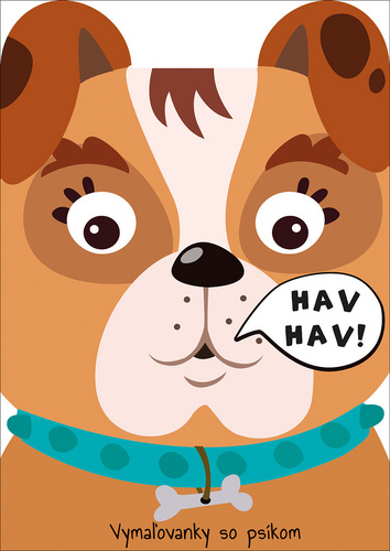 Carte Vymaľovanky so psíkom Hav Hav! 
