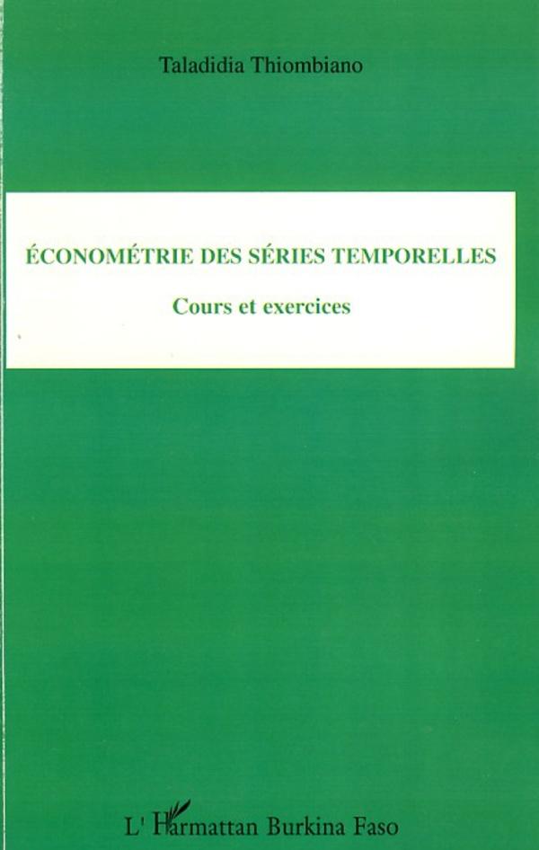 Knjiga Econométrie des séries temporelles Thionbiano