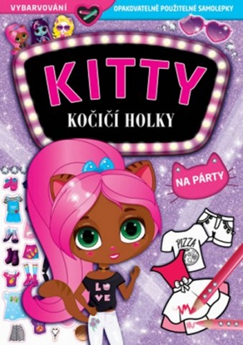 Book KITTY Kočičí holky Na párty 