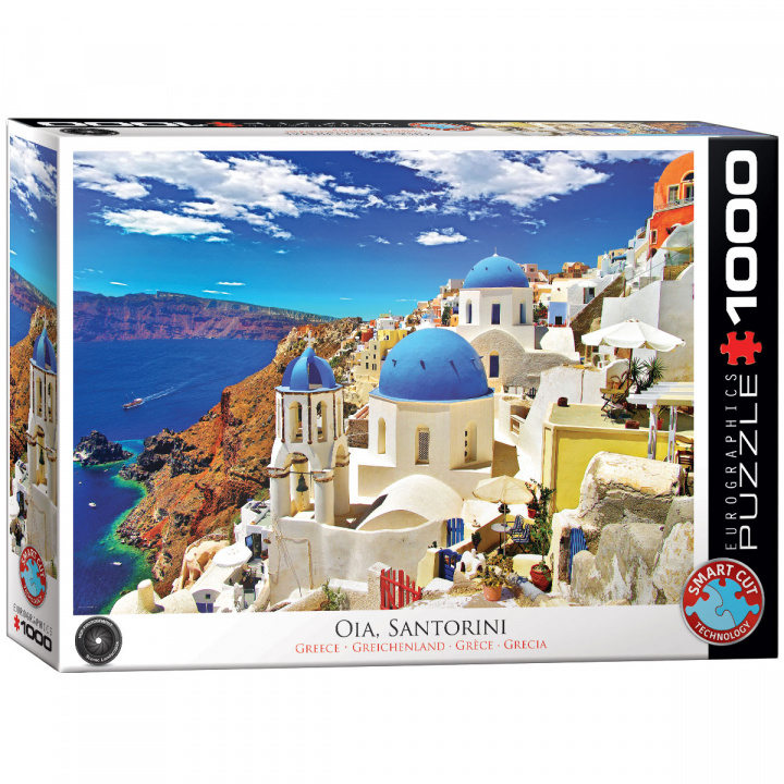 Joc / Jucărie Puzzle 1000 Oia Santorini Greece 6000-0944 