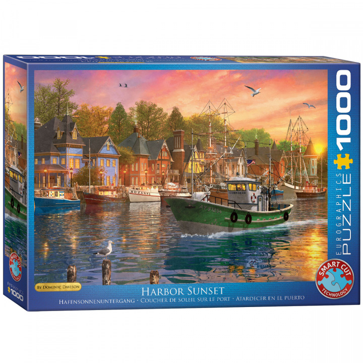 Joc / Jucărie Puzzle 1000 Harbor Sunset 6000-0969 