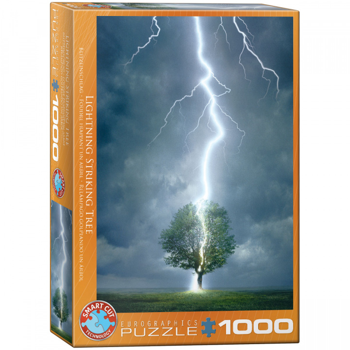 Joc / Jucărie Puzzle 1000 Lighting Striking Tree 6000-4570 