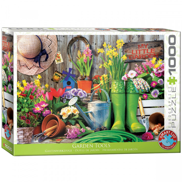 Játék Puzzle 1000 Garden Tools 6000-5391 