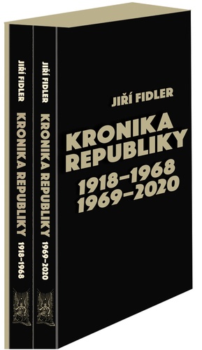 Knjiga Box Kronika republiky 1918-1968, 1969-2020 Jiří Fidler