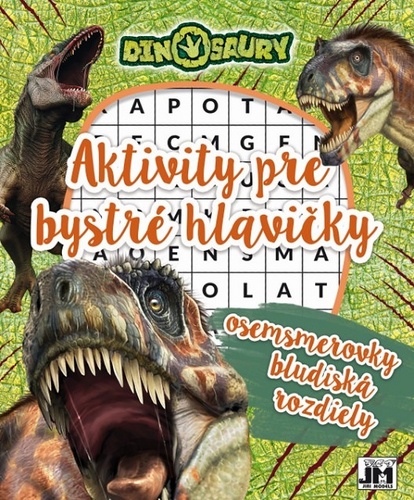 Book Aktivity pre bystré hlavičky Dinosaury 