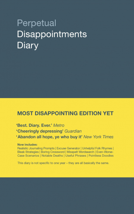 Naptár/Határidőnapló Perpetual Disappointments Diary 