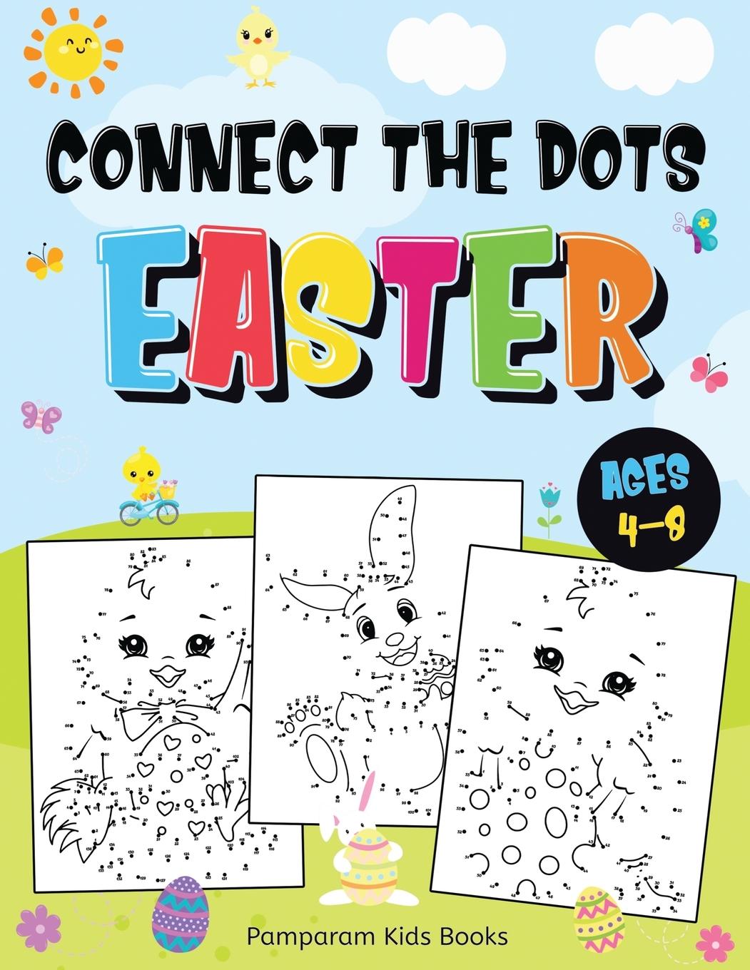 Knjiga Connect the Dots Easter Pamparam Kids Books