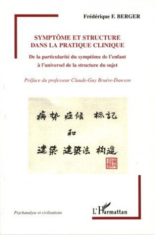 Buch Symptôme et structure dans la pratique clinique Berger