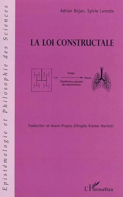 Book La loi constructale Sylvie Lorente
