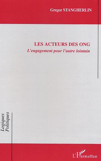 Livro Les acteurs des ONG Stangherlin