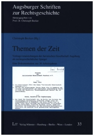 Książka Themen der Zeit Christoph Becker