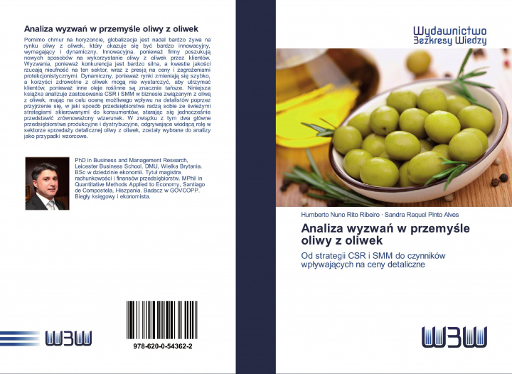 Könyv Analiza wyzwa&#324; w przemy&#347;le oliwy z oliwek Sandra Raquel Pinto Alves